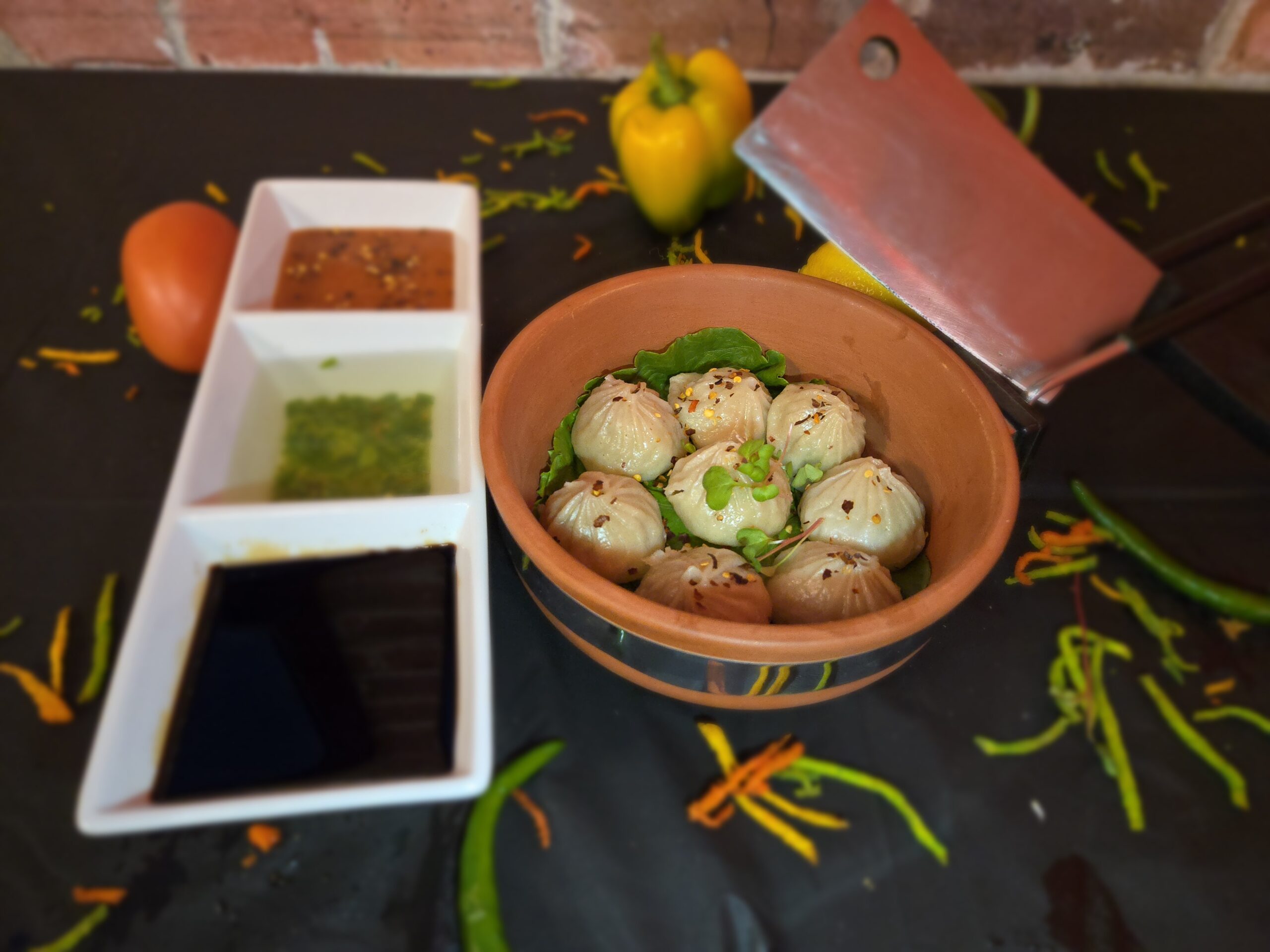 Steamed Chicken Momos