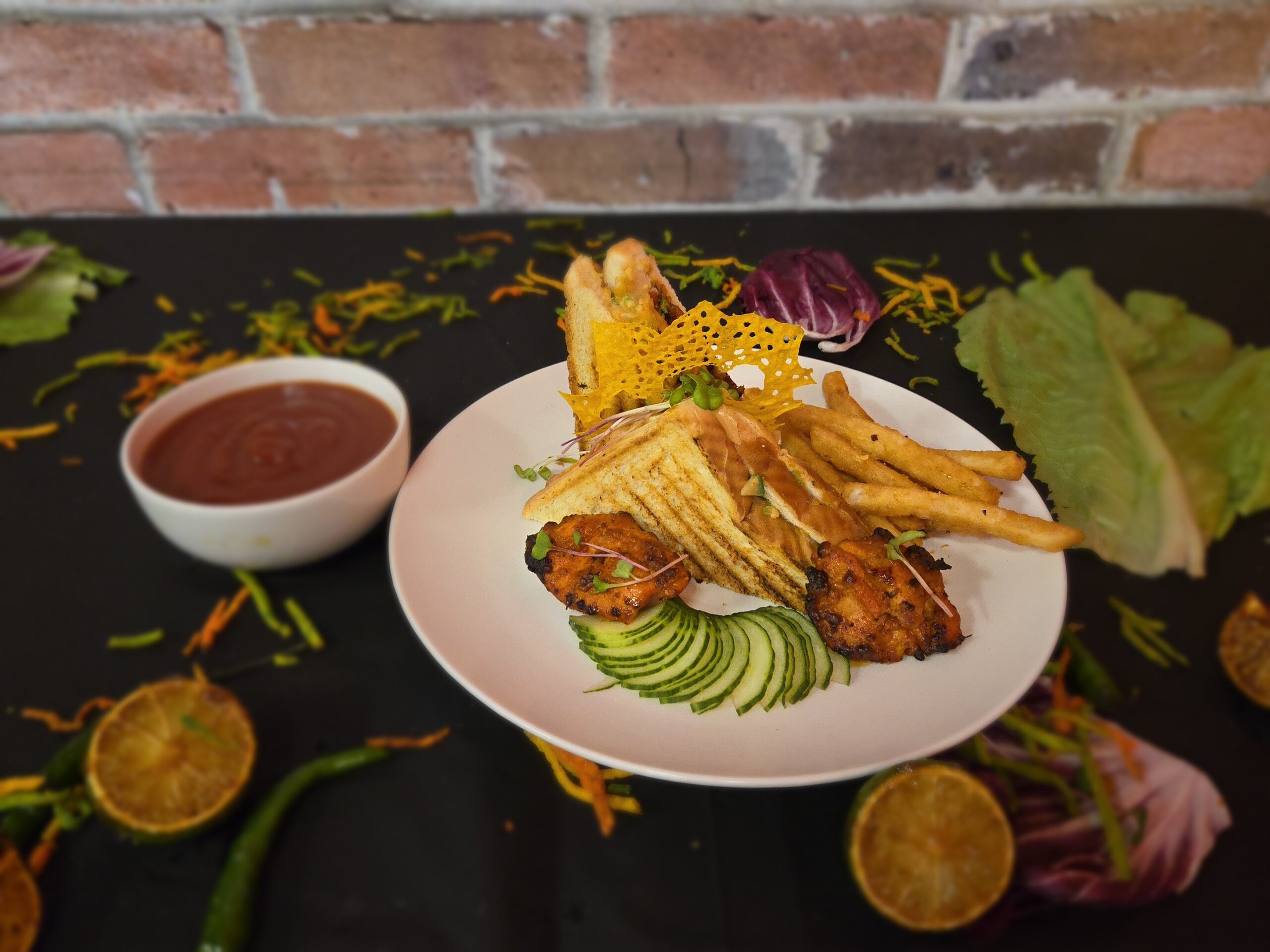 Chicken Tikka Sandwich